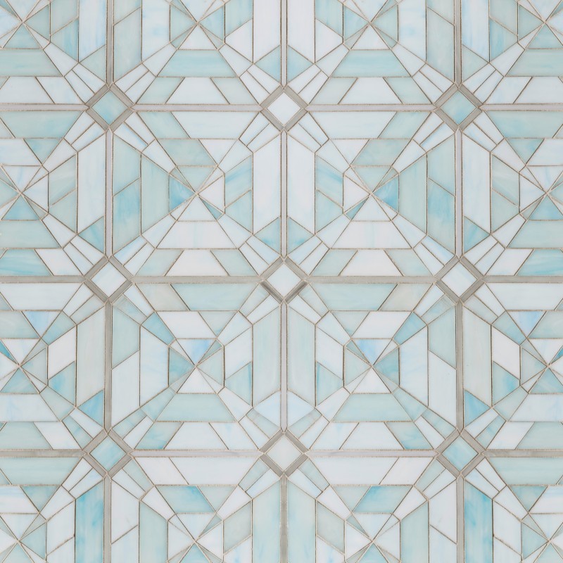 800x800 Lauren Harper Asscher Blue Watercolor Artistic Tile