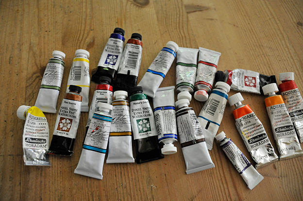 624x414 Watercolor Tools For Beginners