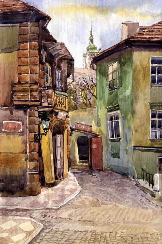 567x850 Architectural Watercolor