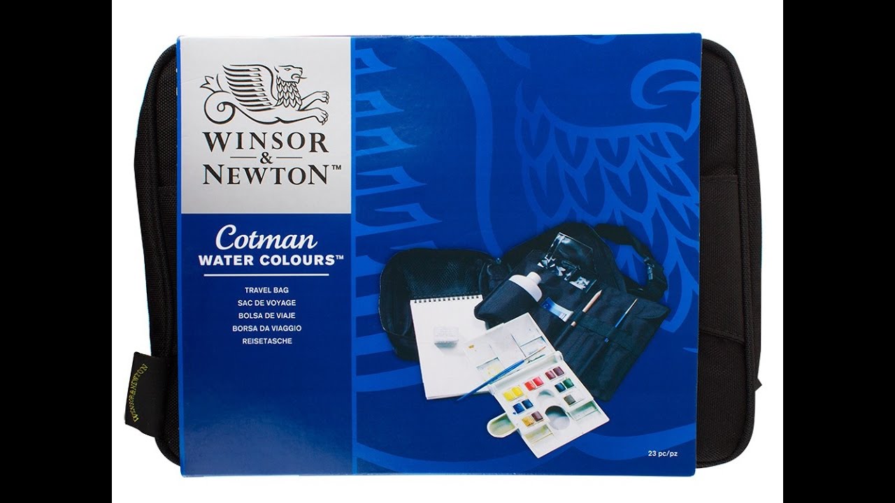 1280x720 Cotman Travel Bag Unboxing (Watercolor Supplies)