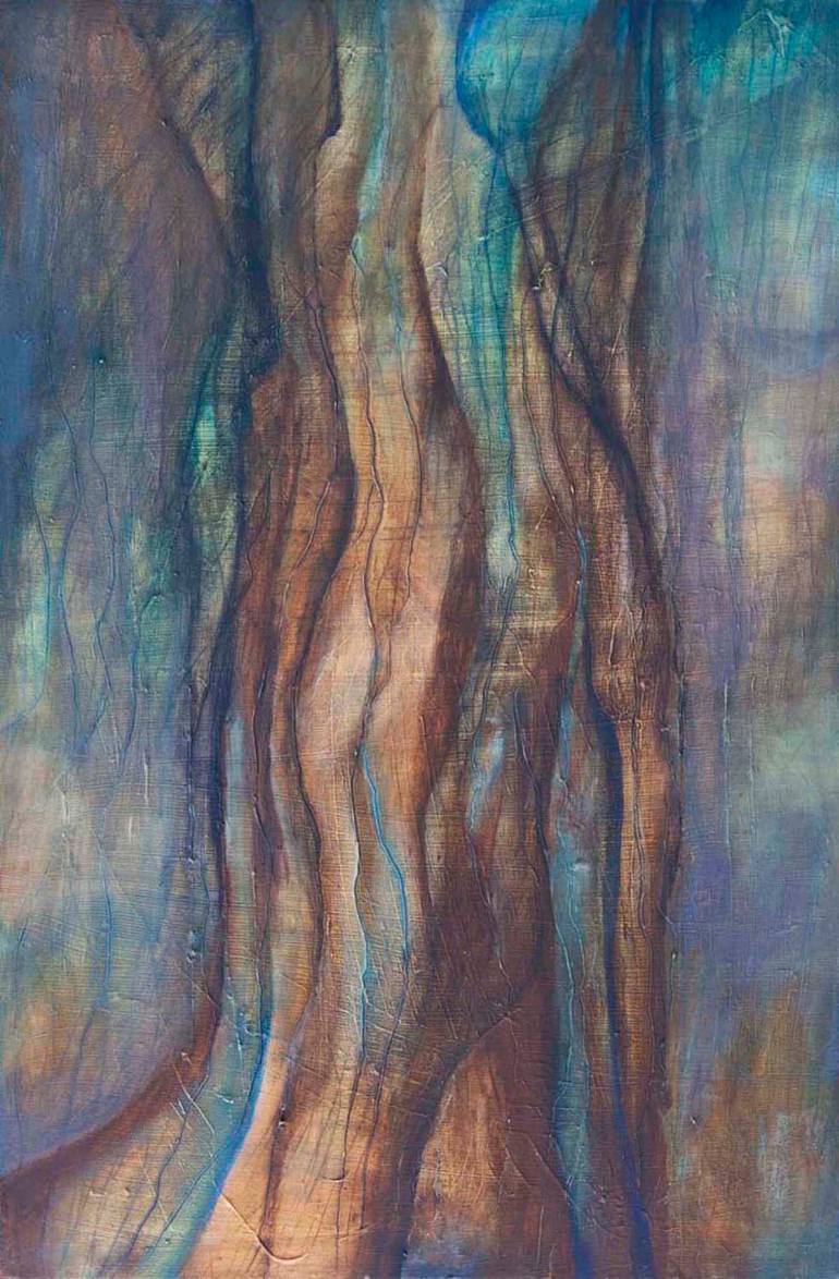770x1174 Tree Bark Painting By Dacey Dia Villarreal Saatchi Art