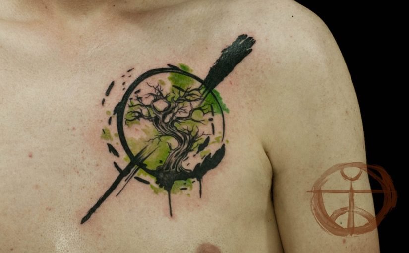 825x510 Watercolor Tattoos Tree Ideas