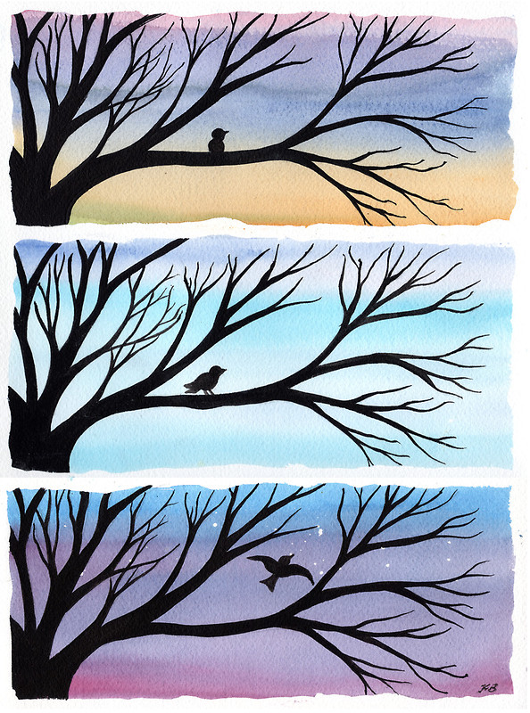 594x800 Kirsten Bailey Art Silhouette