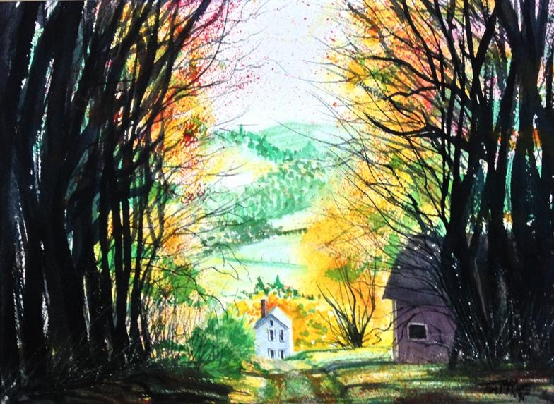 784x573 Watercolor By Tom Mccune