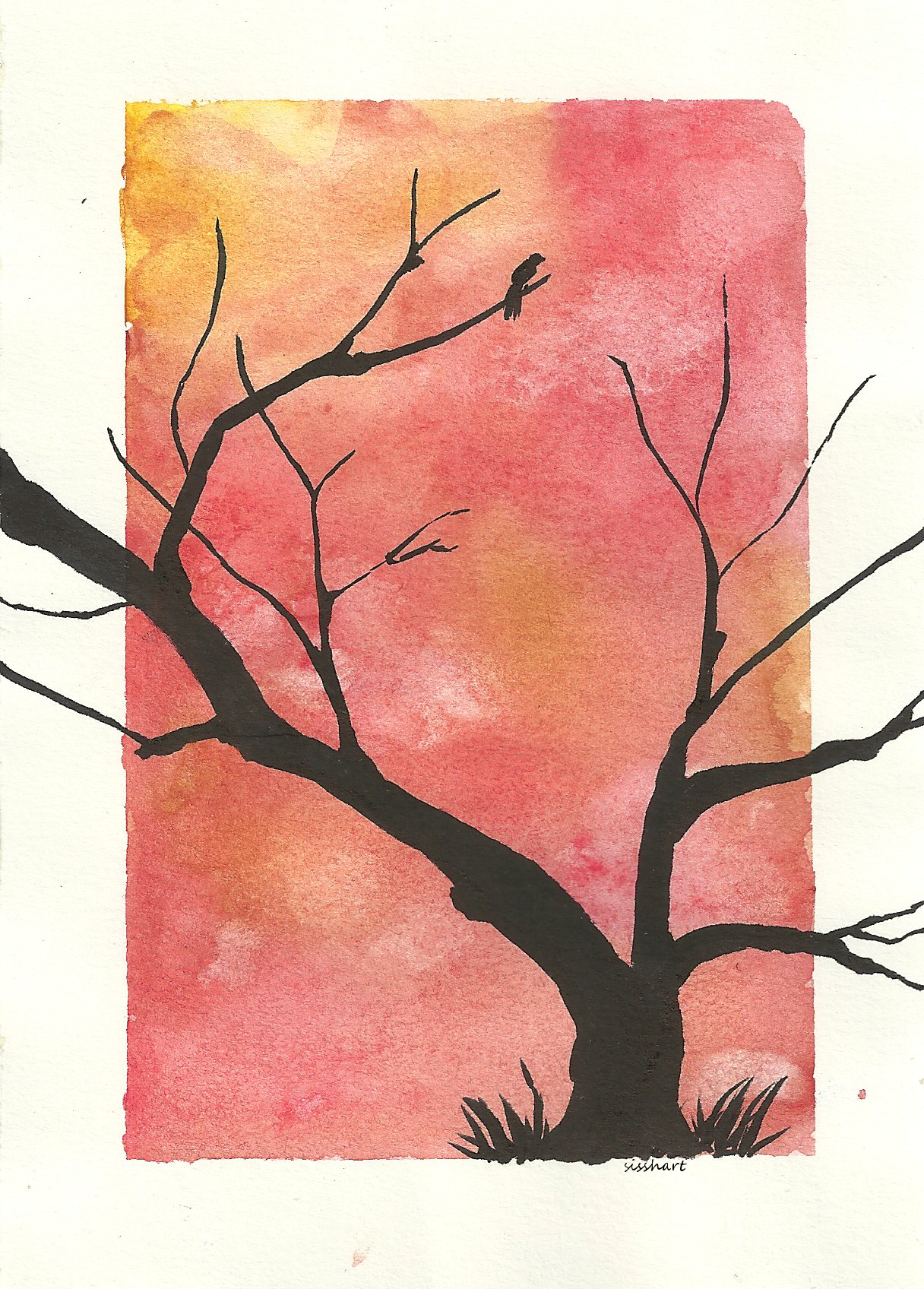1216x1696 Day 4 Silhouette Trees Sissh Art