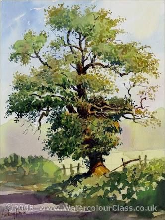 332x443 Image Result For Easy Watercolor Paintings For Beginners Trees