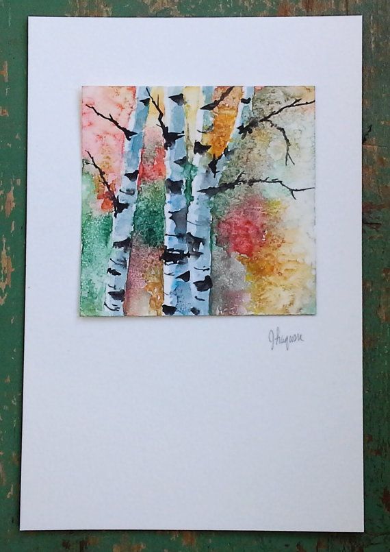 570x805 Original Painting Watercolor Painting Original By Pinetreeart