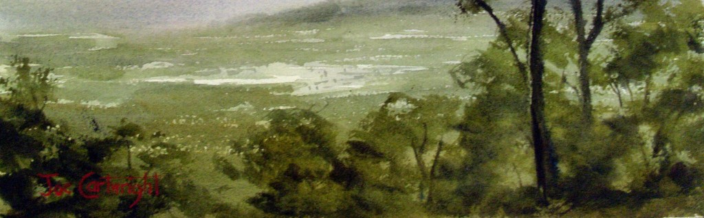 1024x318 Dry Brush Watercolour Techniques Watercolour Painting