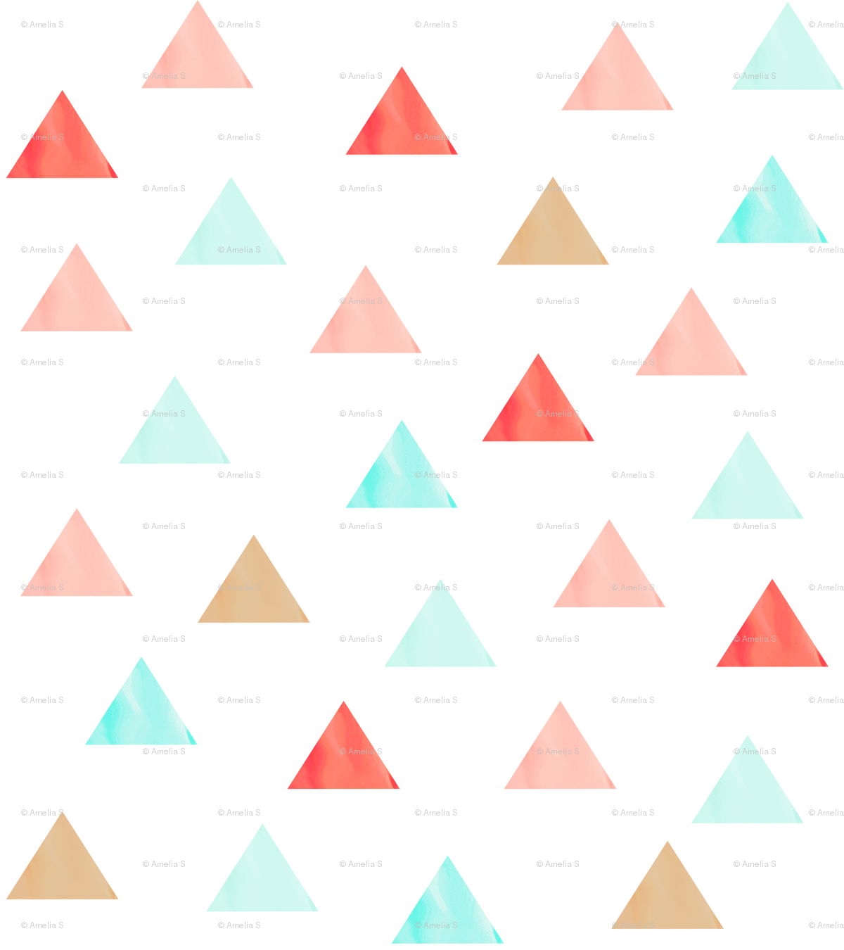 1200x1350 Watercolor Triangles Wallpaper