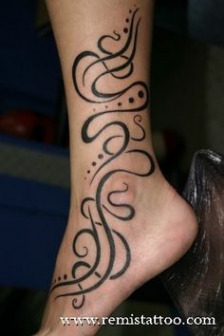 224x336 Tribal Tattoo Designs On Ankle Ideas Lovely Watercolor Turtle