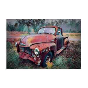 300x300 Classic Chevy Pickup Truck Watercolor Painting Fun Colors