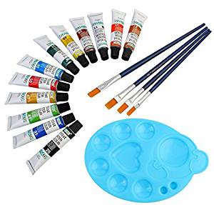 300x287 Dozen Artist Quality 12ml Water Color Tubes Set With 4 Paint