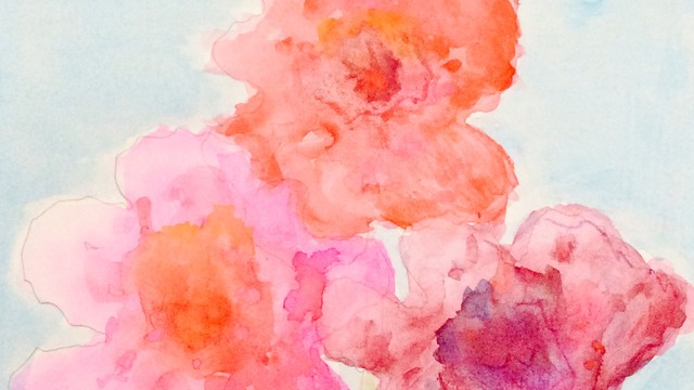 640x360 Watercolor Words Tumblr