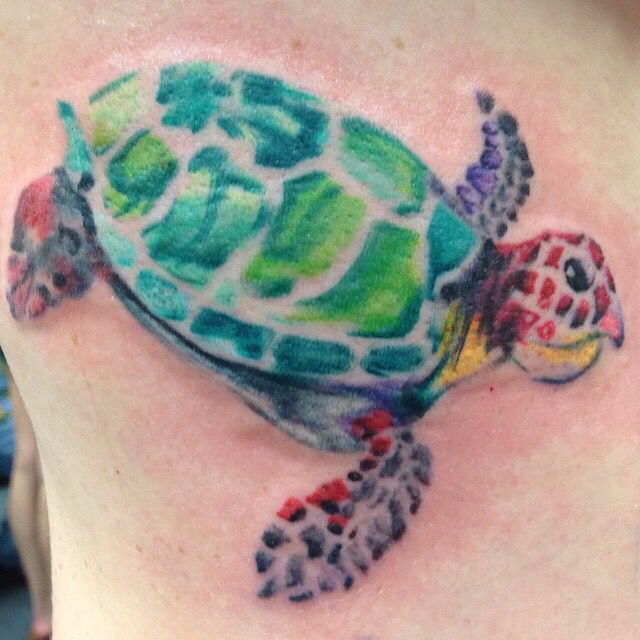 640x640 Water Sea Turtle Tats Turtle, Tattoo And Tatting