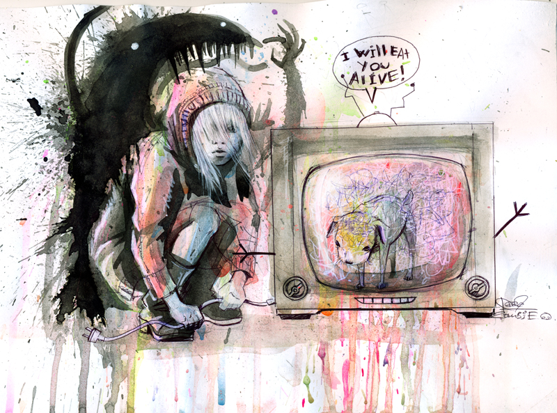 800x593 Seriously Cool Watercolor Paintings Abduzeedo Graphic Design