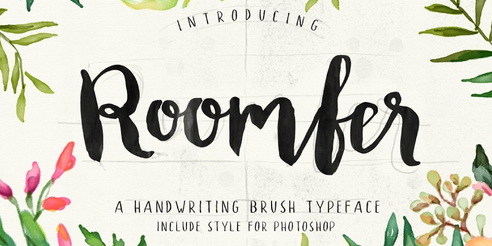 1000x500 50 + Free Brush Fonts For Designers Css Author