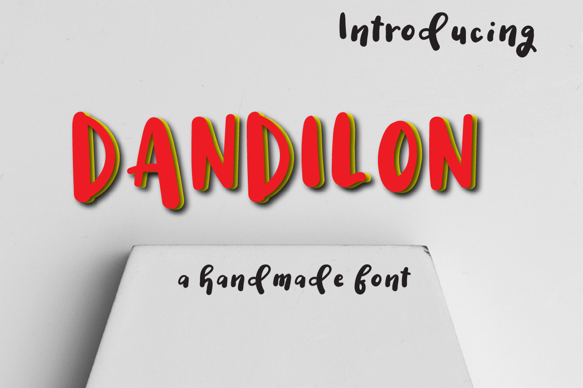 1160x772 Dandilon Multilingual Typeface By Watercolor Floral Designs By