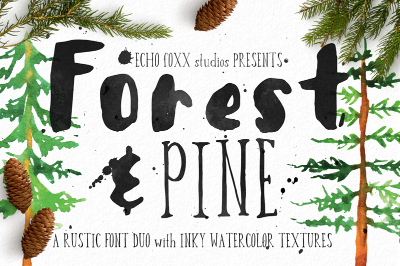 800x531 Forest Amp Pine Font