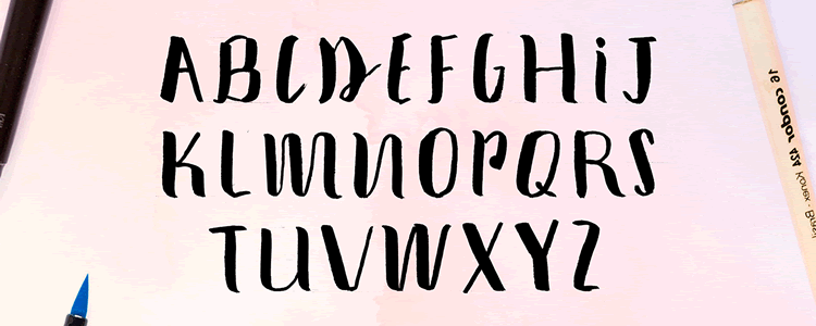 750x300 15 Beautifully Imperfect Free Brush Fonts