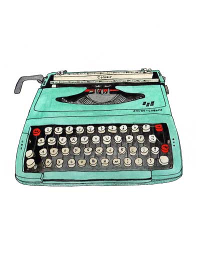400x518 Typewriters Jen Meyer Art