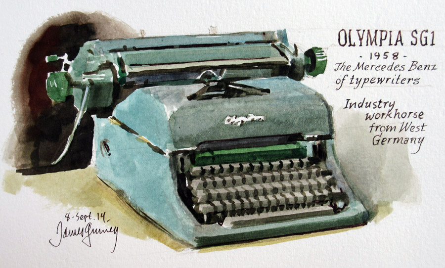900x542 Gurney Journey Manual Typewriter