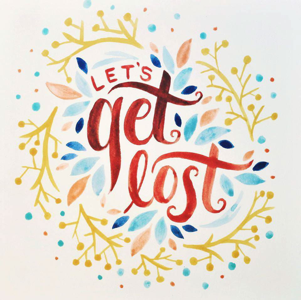 960x958 Watercolor Typography Collection On Behance