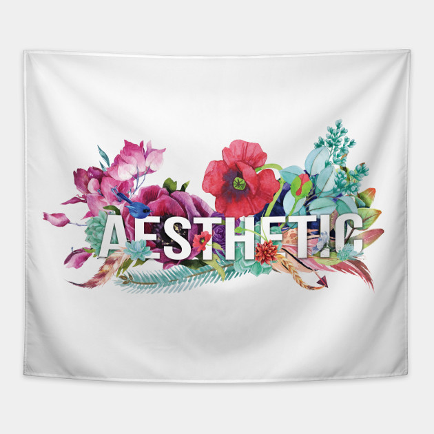 630x630 Aesthetic Floral Watercolor Typography