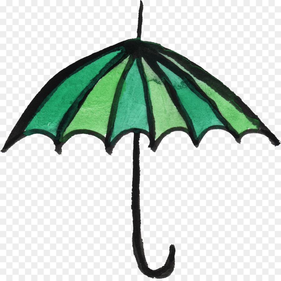 900x900 Umbrella Watercolor Painting Clip Art