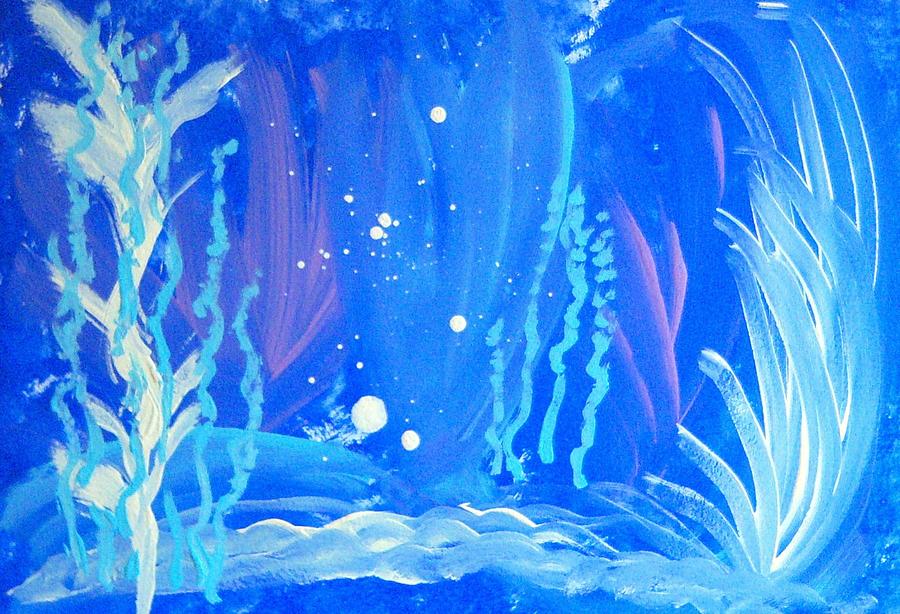 900x614 Under The Sea Painting By Helene Henderson