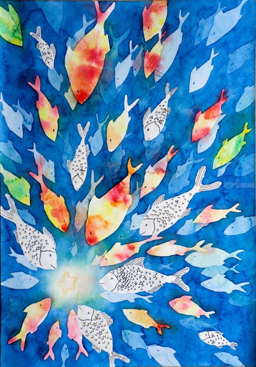 850x1215 Under The Sea Paintings By Ira Samoilina