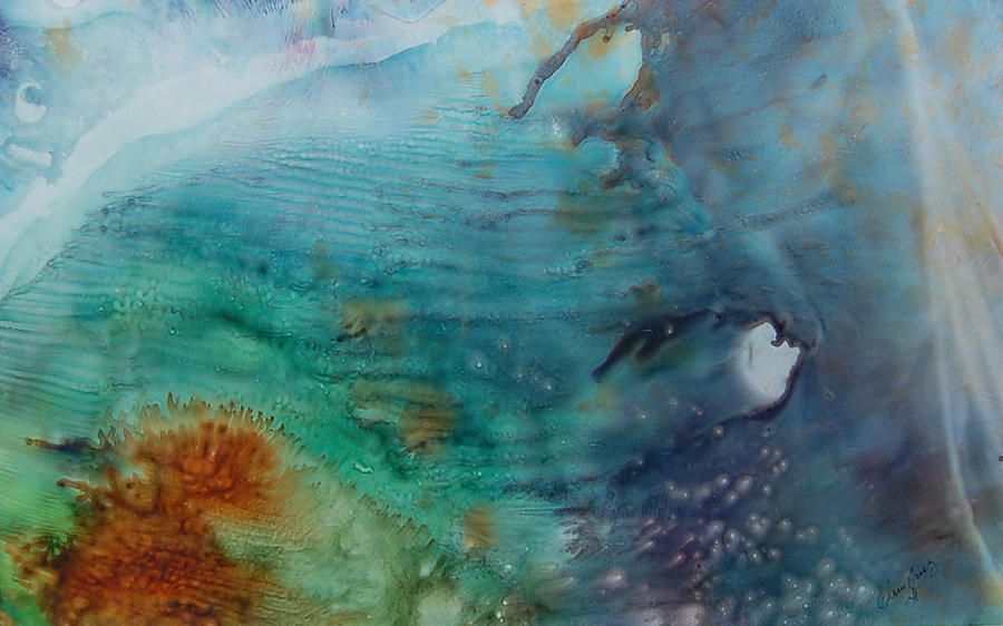 900x562 Underwater Scene Painting By Chris Cruz