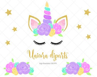 340x270 Unicorn Watercolor Etsy