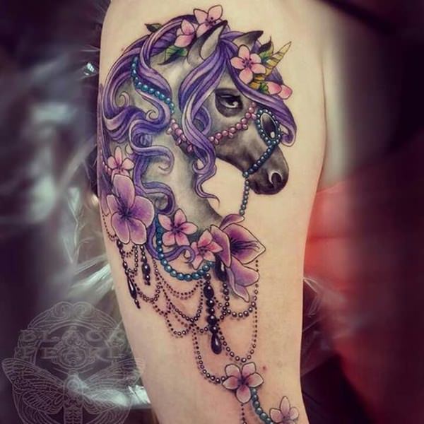 600x600 40 Unicorn Tattoos Design Ideas