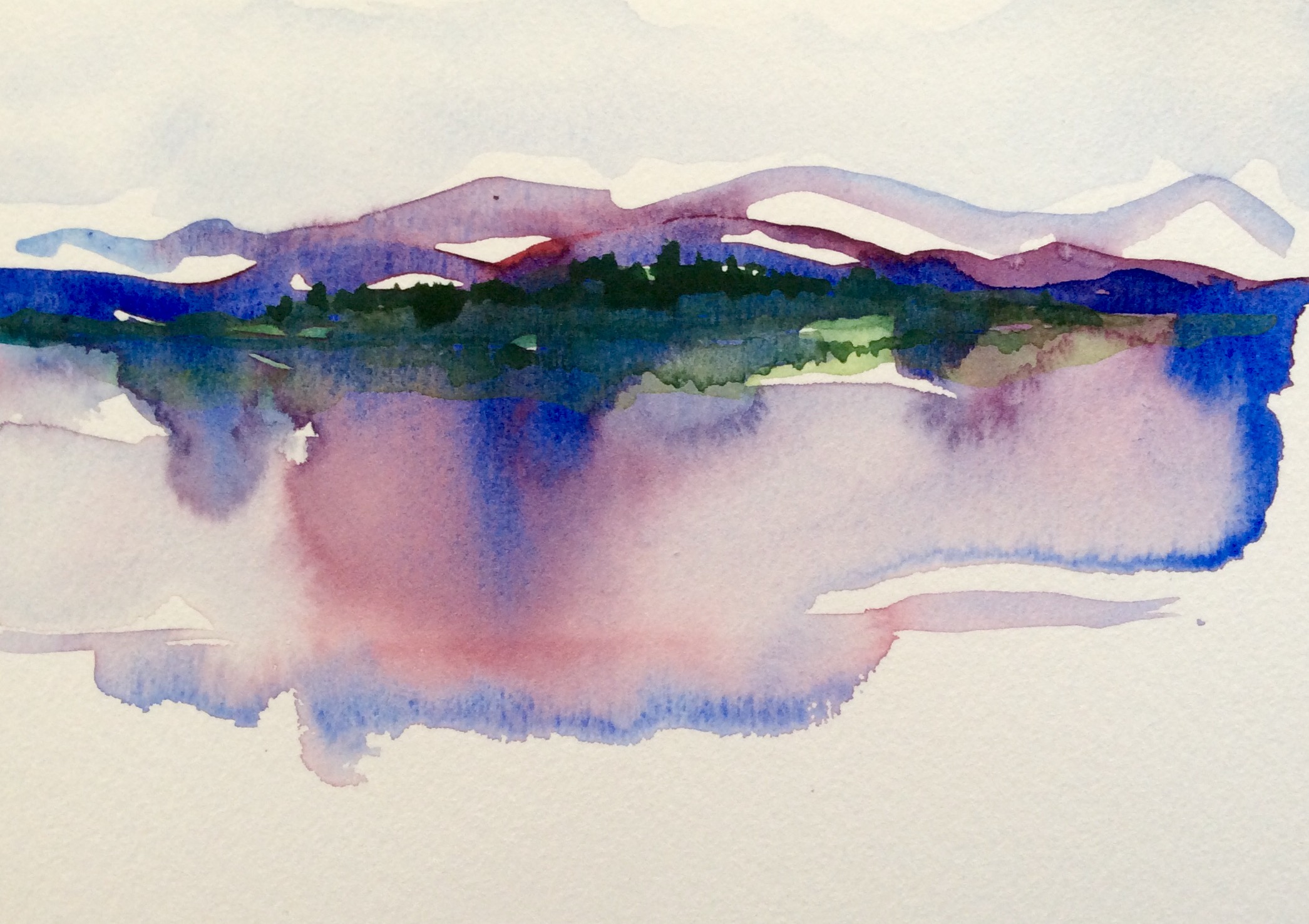 2091x1476 The Magic Of Watercolor Watercolors By Lynn Holbein