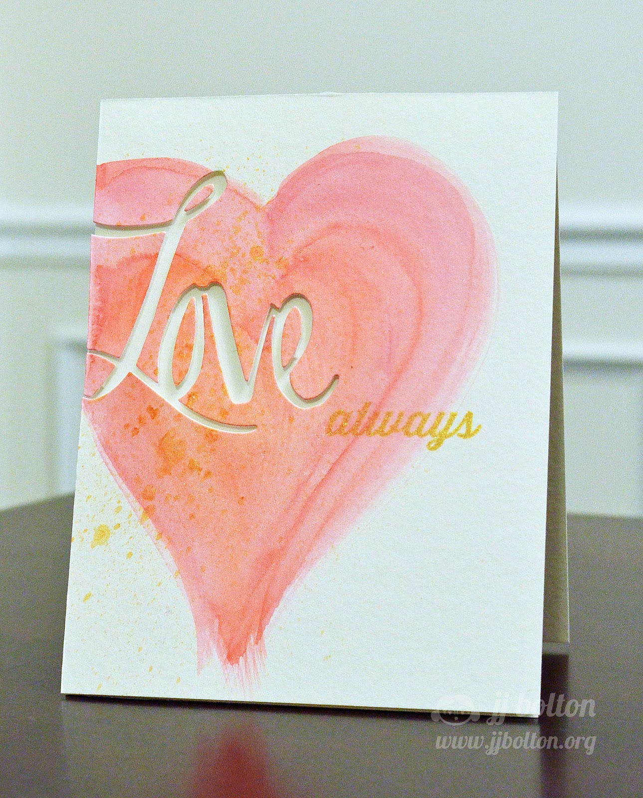 1289x1600 Jj Bolton {Handmade Cards} Avery Elle Watercolor Valentine
