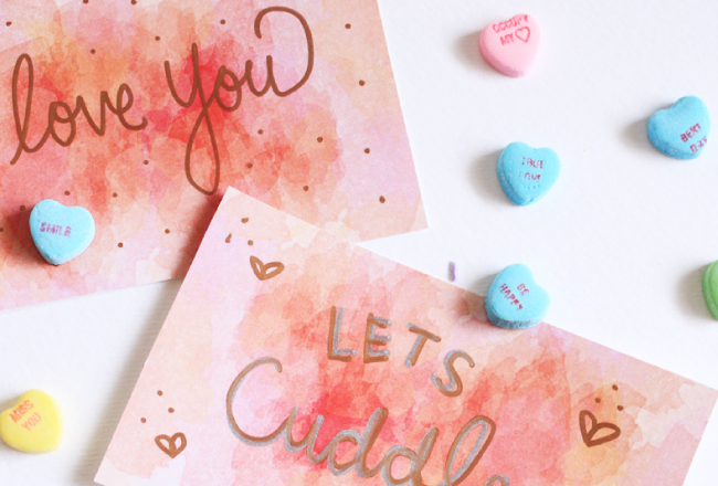 650x440 Watercolor Valentines Day Cards Free J O R D E N V I L O S