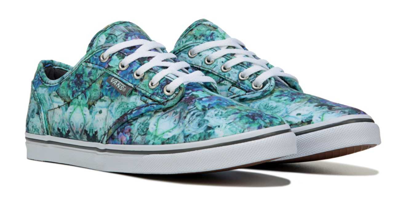 1320x670 Vans Atwood Low Skate Shoe Watercolor Blue Flor