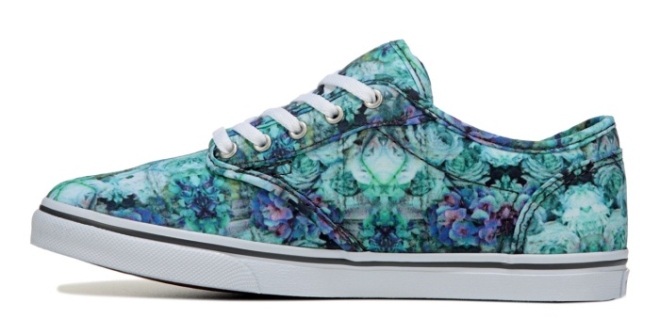 660x334 Vans Women Atwood Low Sneaker (Watercolor Blue Flor) R42sf98,2016
