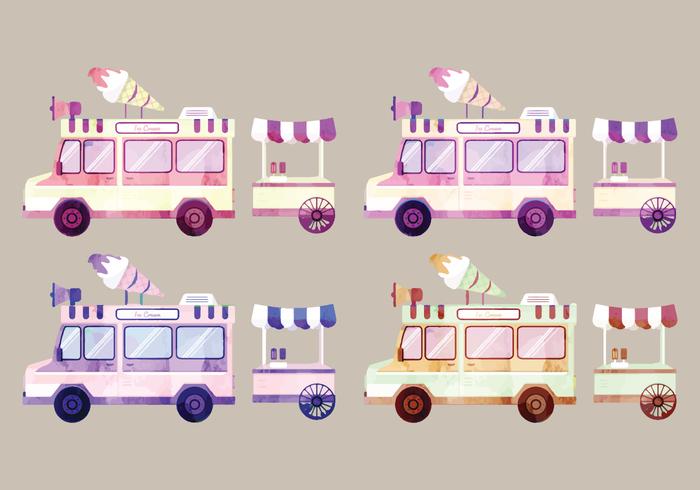 700x490 Vector Watercolor Vans