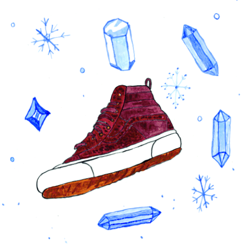 480x480 Fashion Vans Watercolor Gif On Gifer