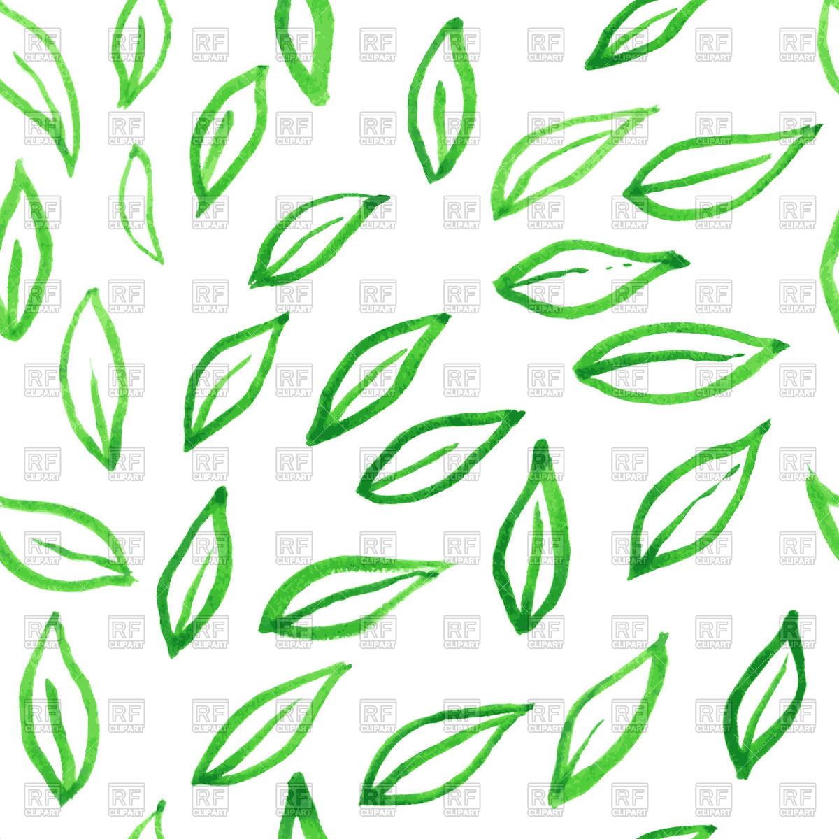 1200x1200 Seamless Leaves Pattern
