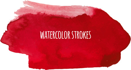 448x240 Watercolor Brush Strokes Free Vector Download (1,676 Free Vector