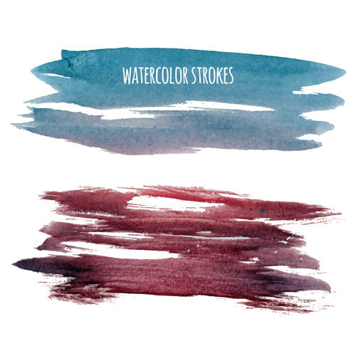 500x500 Watercolor Strokes Vector Brushes Set 10 Free Download