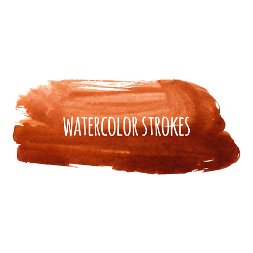 500x500 Watercolor Strokes Vector Brushes Set 12 Free Download