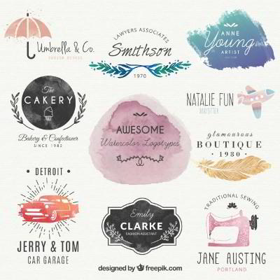 400x400 Watercolor Freebies For Graphic Designers Ai, Jpg, Png