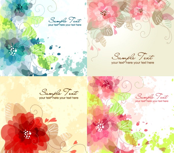 600x526 Watercolor Vectors