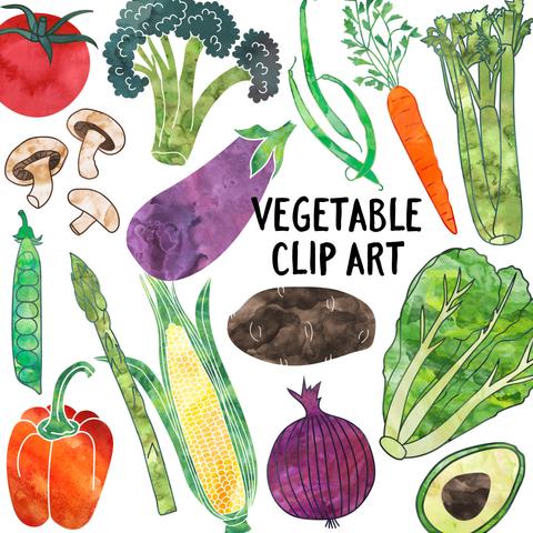 480x480 Watercolor Vegetables Paula Kim Studio