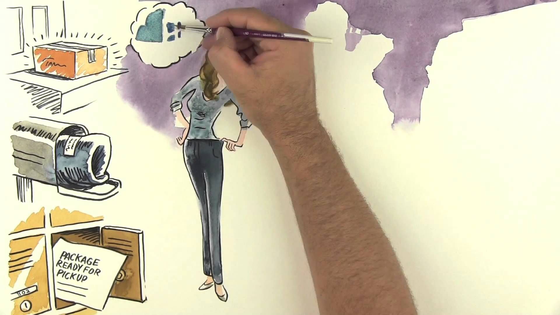 1920x1080 We Have Created A New Watercolor Animation Video.