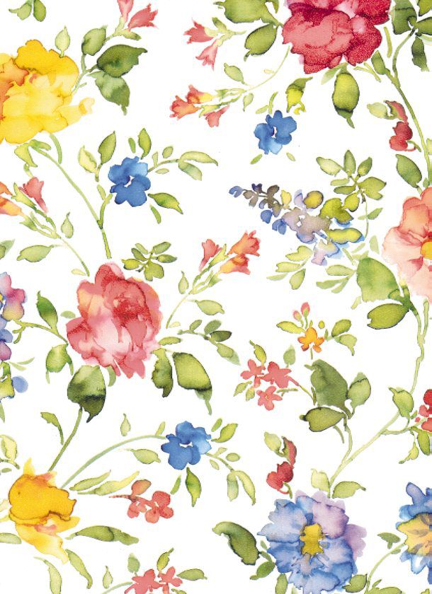 610x840 Watercolor Vines