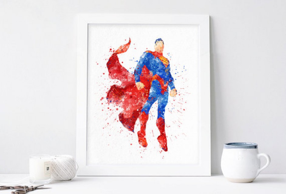 942x640 Superman Poster